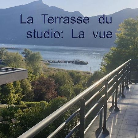 Petit Studio Dans Villa Bord De Lac 艾克斯莱班 外观 照片