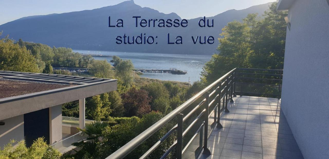 Petit Studio Dans Villa Bord De Lac 艾克斯莱班 外观 照片